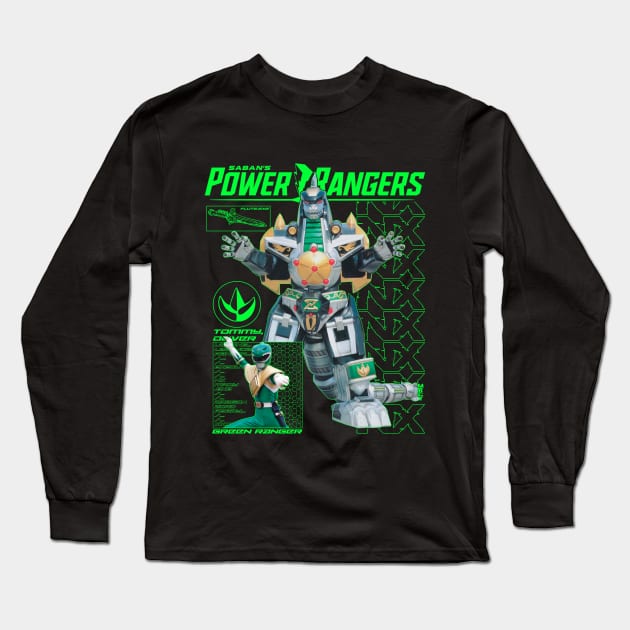 Dragonzord Long Sleeve T-Shirt by NxMercy